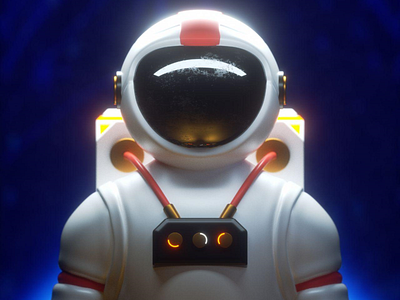 Astronauta - 3D Illustrations pack