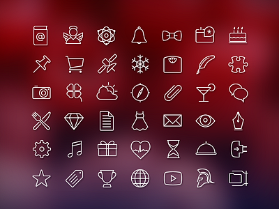 Free Line Icons app free freebie glyph icon icons ios line logo svg tab vector