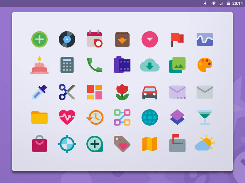 Material Color Icon Set by IconShock & ByPeople on Dribbble