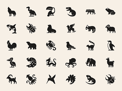 5000+ FREE Iphone Animals Icon Set ai animals free freebie icons illustrator iphone minimal png