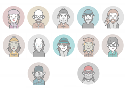 Avatar Icon Generator by IconShock & ByPeople on Dribbble