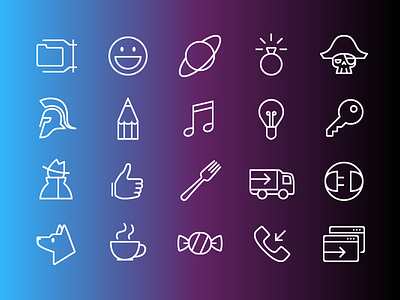 iOS Line Free Icons app download free freebie glyph icon icons ios line logo svg vector