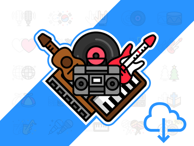 Music Genres free icons