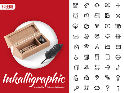 Free Inkalligraphic Vector Icons