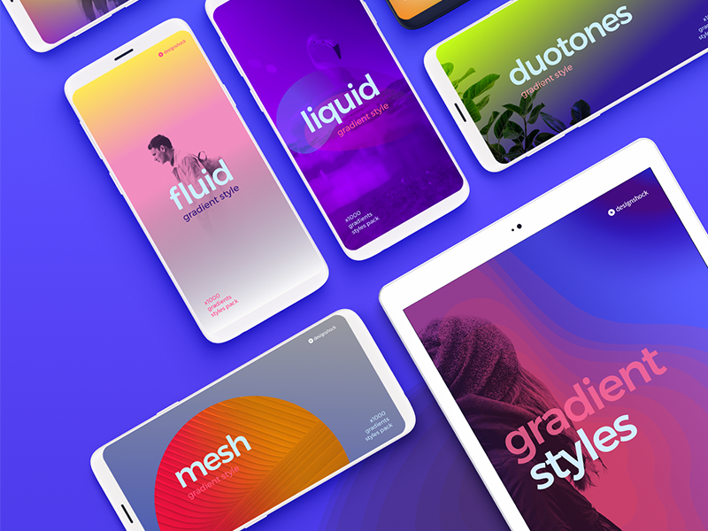 Gradient Vector Shapes | work in progress by IconShock & ByPeople on ...