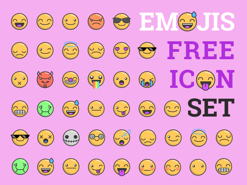 90 Free Emoji Icon By Iconshock Bypeople On Dribbble