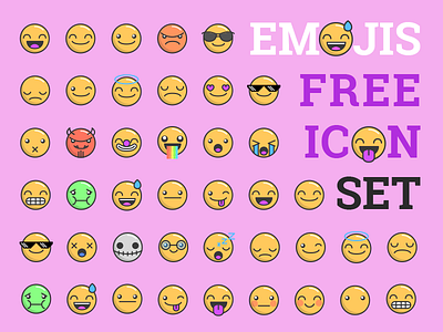 90 Free emoji icon download editable emoji free freebie icon png svg vector 表情符号