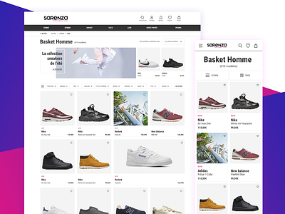 Shoes E-commerce redesign design e commerce ecommerce redesign shoe shop ui uidesign webdesign website