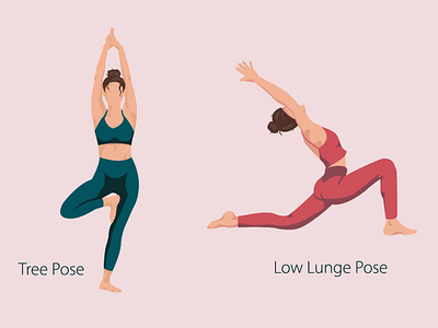 Yoga pose | Faceless style design faceless fitness girl graphic design health illustration vector woman yoga yoga studio