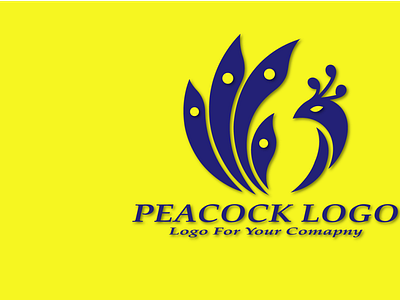 PEACOCK LOGO DESIGN UNIQUE LOGO