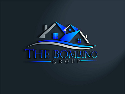 Professional real estate business logo design