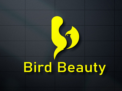 Bird Beauty Logo Template 3d attractive logo design graphic design illustration logo logo design motion graphics ui unique logo design