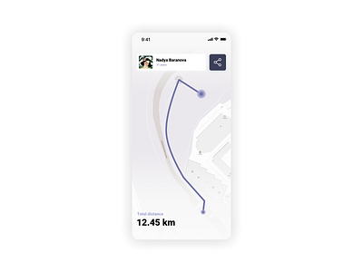 020 Location Tracker 2020 dailyui location tracker ui uidesign visualdesign