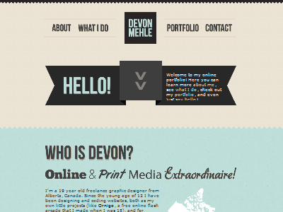 Devon Mehle's Portfolio