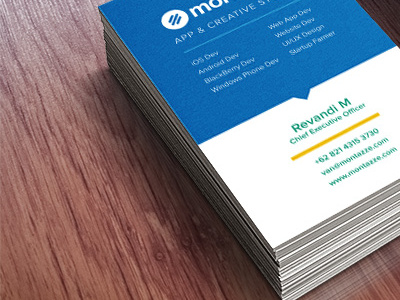Montazze Business Cards