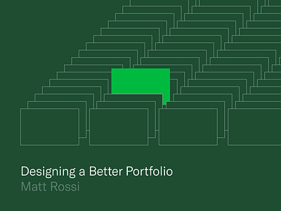 Designing a Better Portfolio design portfolio jobs portfolio product design product design jobs ux jobs