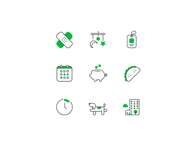 Employee Benefits benefits careers employee icon icons iconset illustration jobs monochrome