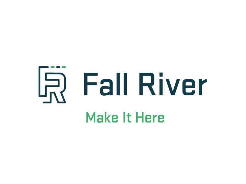 Fall River Logo city branding city logo fall river line make it here massachusetts sew stitch thread