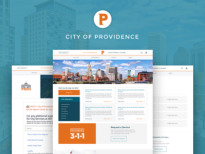 Providence Website city providence rhode island ui web web design