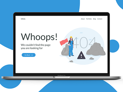 UI / UX 404 Design
