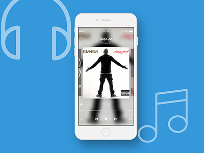UI / UX Music Player Design