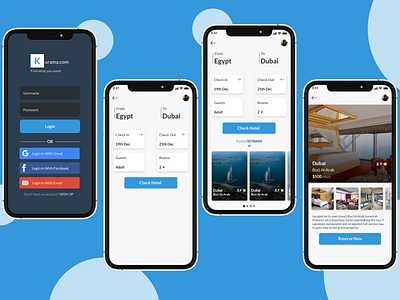 UI / UX Booking Hotel Design