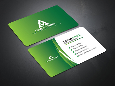 Business Card adobe illustrator branding business card business card design card design graphic design simple