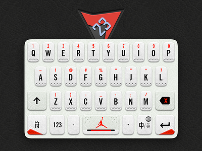 Air Jordan 7 Keyboard