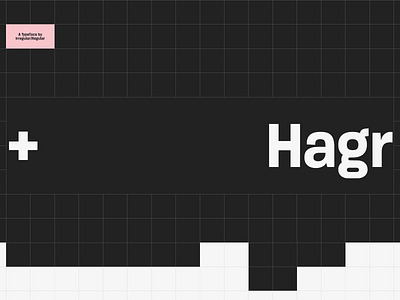 Hagr Typeface app branding design graphic design typography ui ux