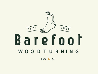 Barefoot branding color graphic design illustration logo typography vector