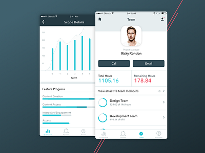 Power Up app dashboard ios profile