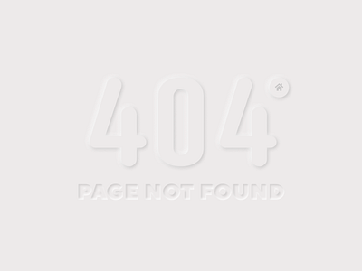 Neumorphism 404 404 404page dribbbleweeklywarmup figma