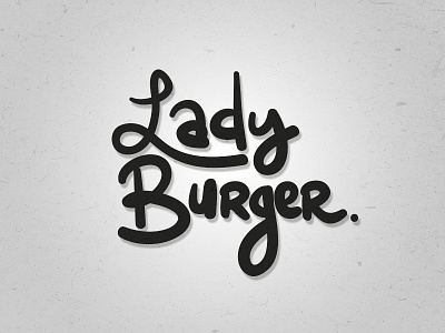 Lady burger Logo