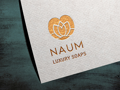 Naum Logo Design branding design graphic design logo logo design mockup photoshop