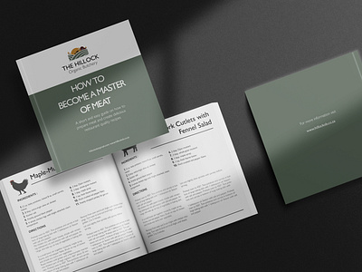 Booklet Design for Hillock Butchery