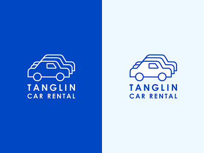Tanglin Car Rental Logo brand branding design illustration logo minimal vector vector illustration