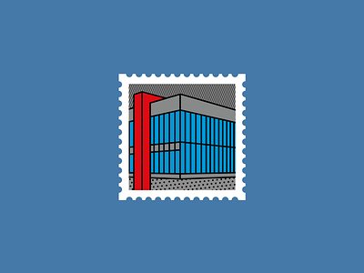 MASP • City Stamps Project #1 city design graphic design illustration sao paulo stamp