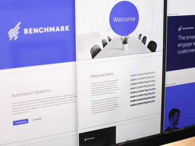 New Benchmark Brand benchmark brand design brand identity branding guidelines identity design logo design messina