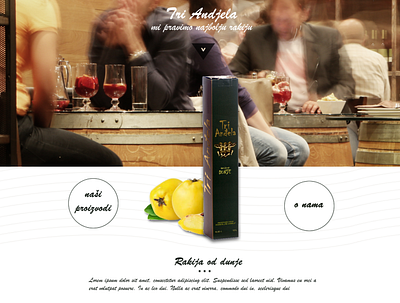 Winery PSD Website Design
