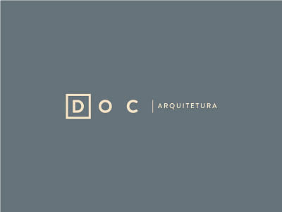 DOC Arquitetura architect architecture arquitetura brazil logo minimal minimalism simple