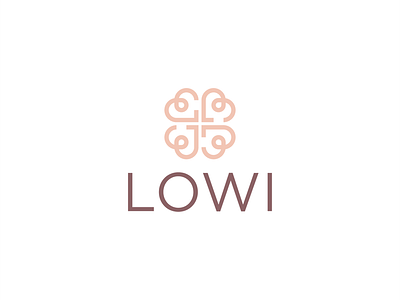 Lowi logo design clothes clothing fashion female wear logo mininal