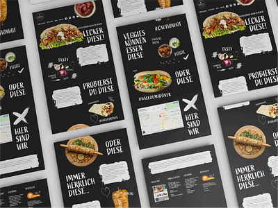 Get Your Mouth Watering with Our Delicious Kebab Website Design branding design food webdesign food website graphic design logo ui webdesign website