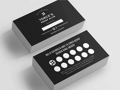 Introducing Our Mouthwatering Business Card Design branding business card business card design design graphic design illustration ui