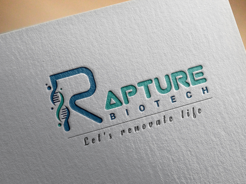 Rapture Biotech Logo by Mushahid on Dribbble