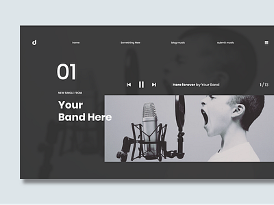 Web UI for Music Player