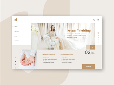 Dream Wedding Website