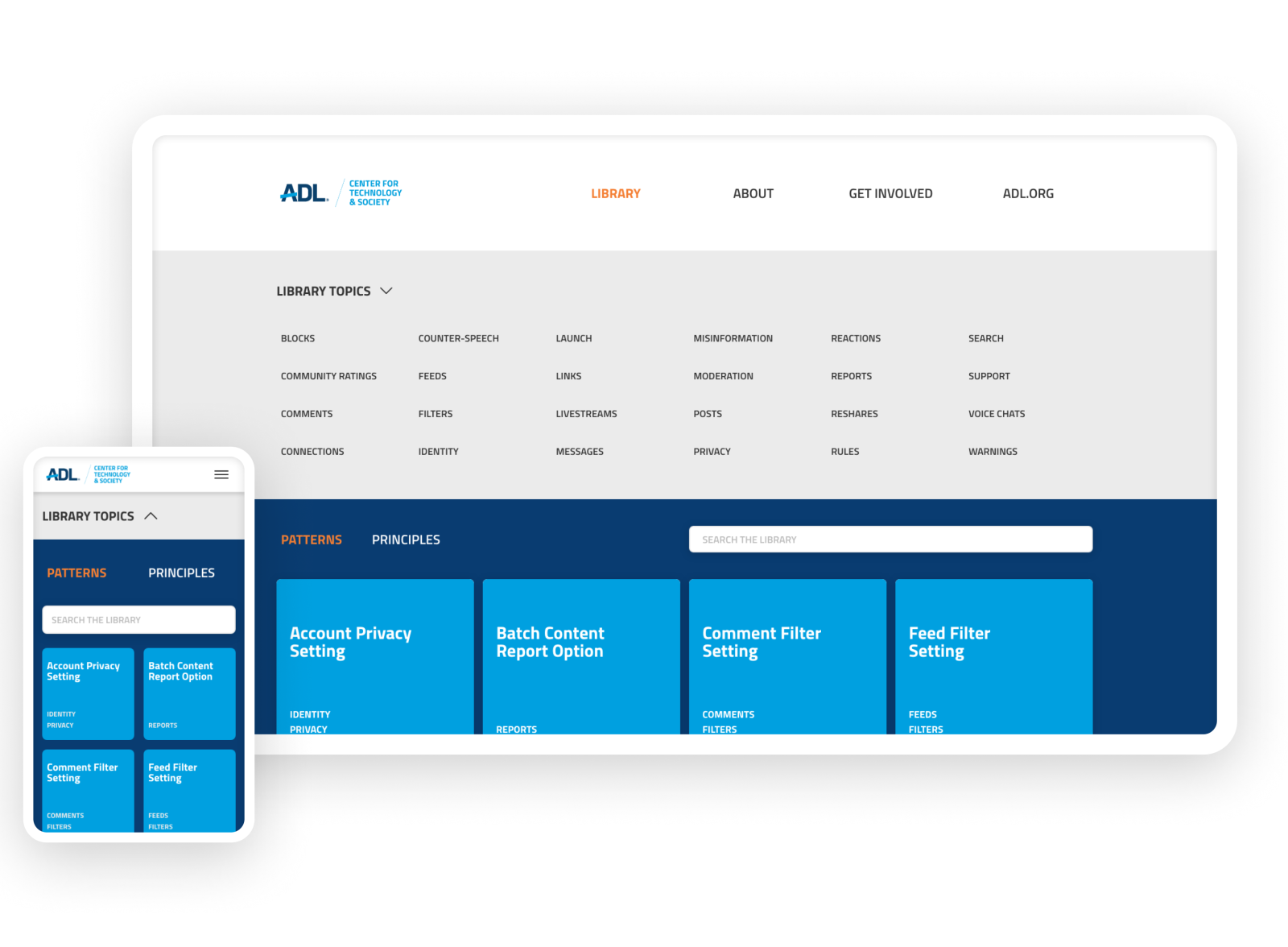 Social Pattern Library – Library by Ryan Koble on Dribbble
