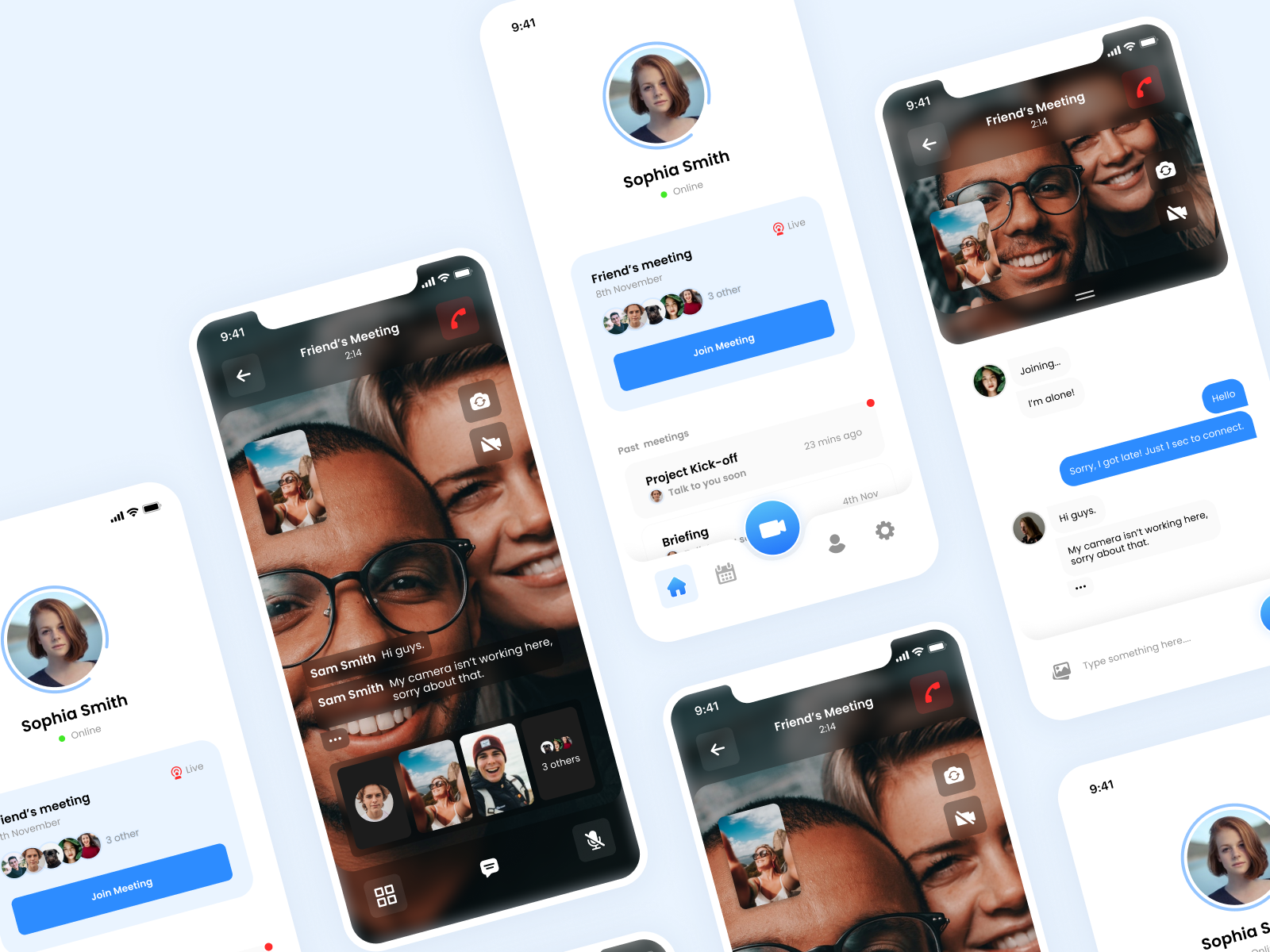 Zoom Video Call Redesign Challenge by Jorge Almeida on Dribbble