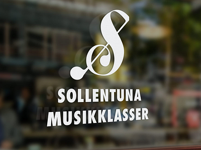 Sollentuna Musikklasser design illustration logo