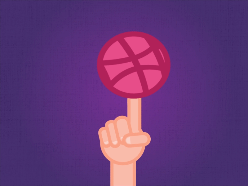 Hello Dribbble! first shot motion graphics animation illustration debut